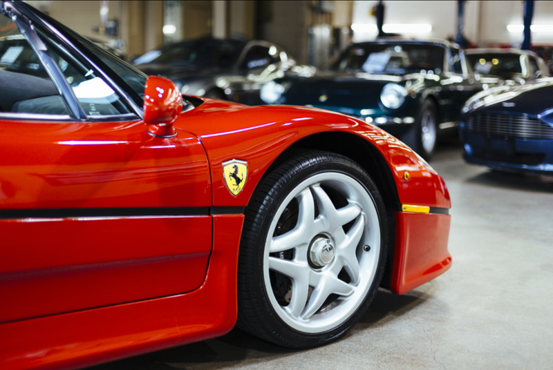 Illustration for article titled Buy the Ferrari F50 That Was the Literal Model for the Bedroom Posters